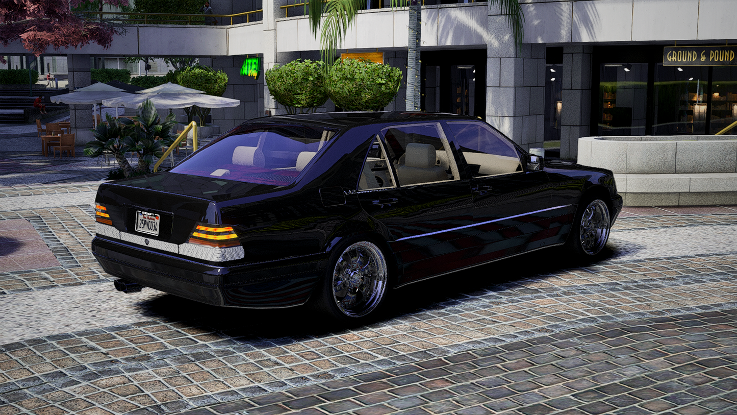 1994 S600 Slab On Davin Spreewheels | Debadged