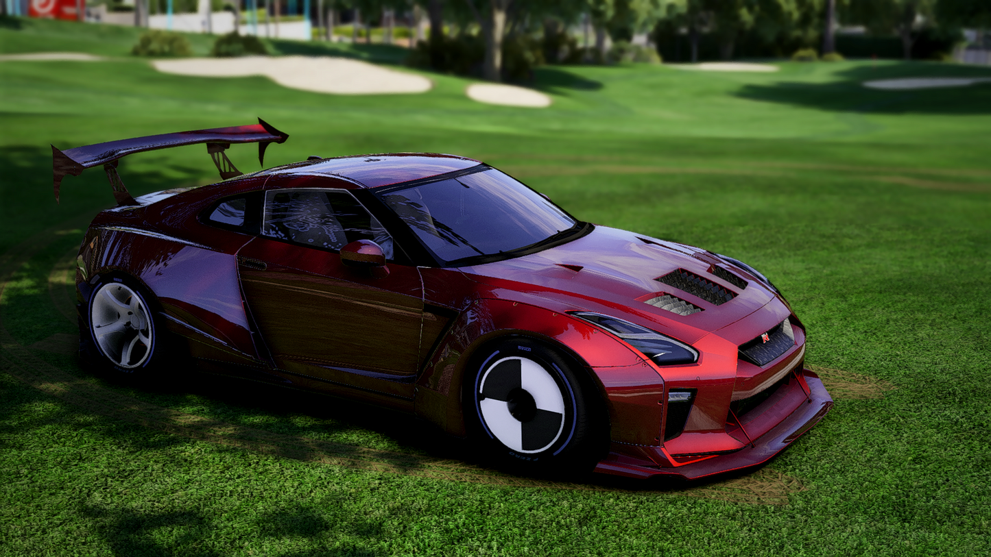 Nissan GTR R35 Widebody Police Edition