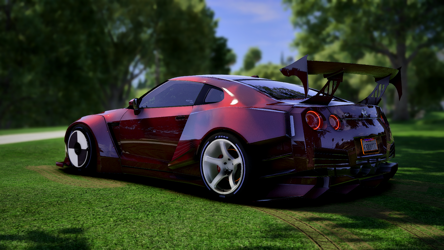 Nissan GTR R35 Widebody Police Edition