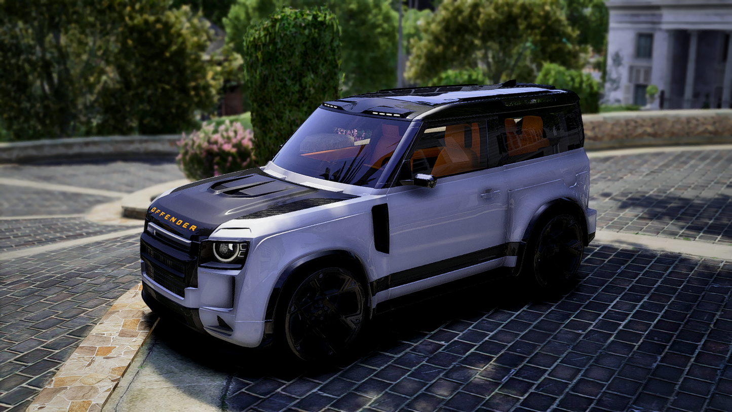 Land Rover Defender 90 Venuum | Debadged