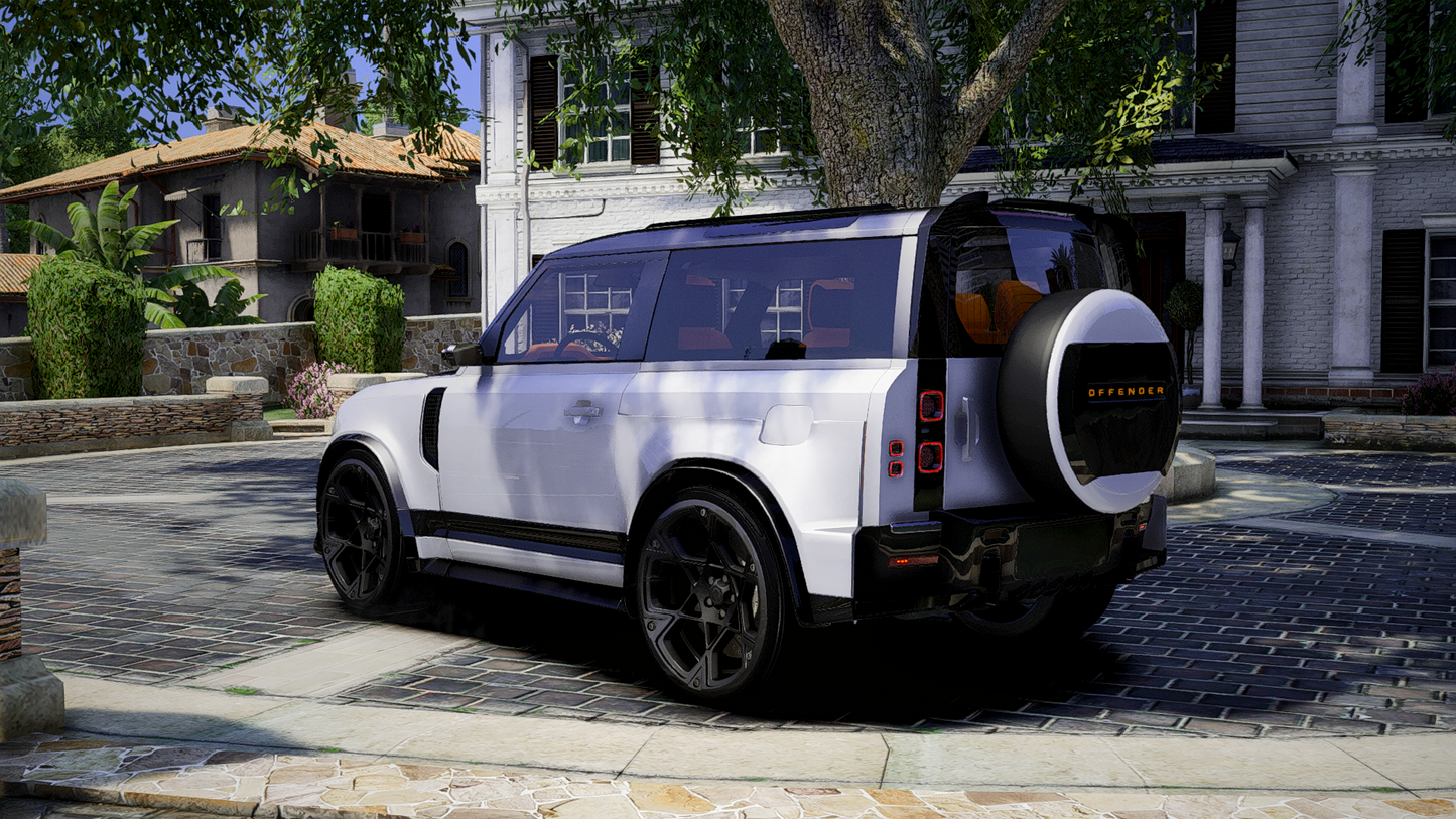 Land Rover Defender 90 Venuum | Debadged