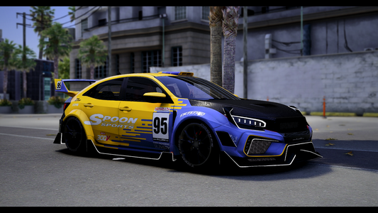 Honda Civic Type R FK8 Spoon | Debadged