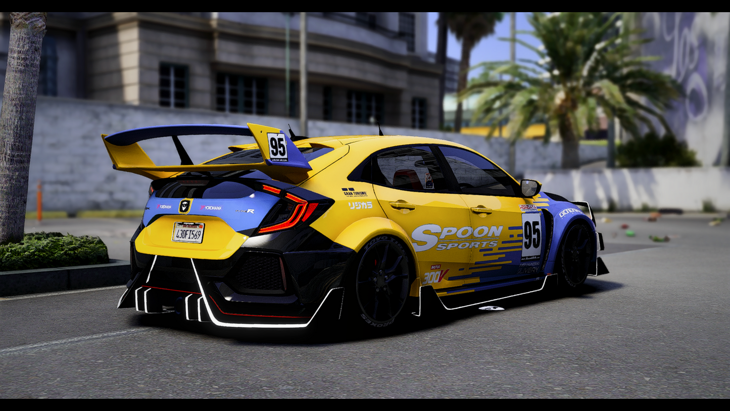 Honda Civic Type R FK8 Spoon | Debadged