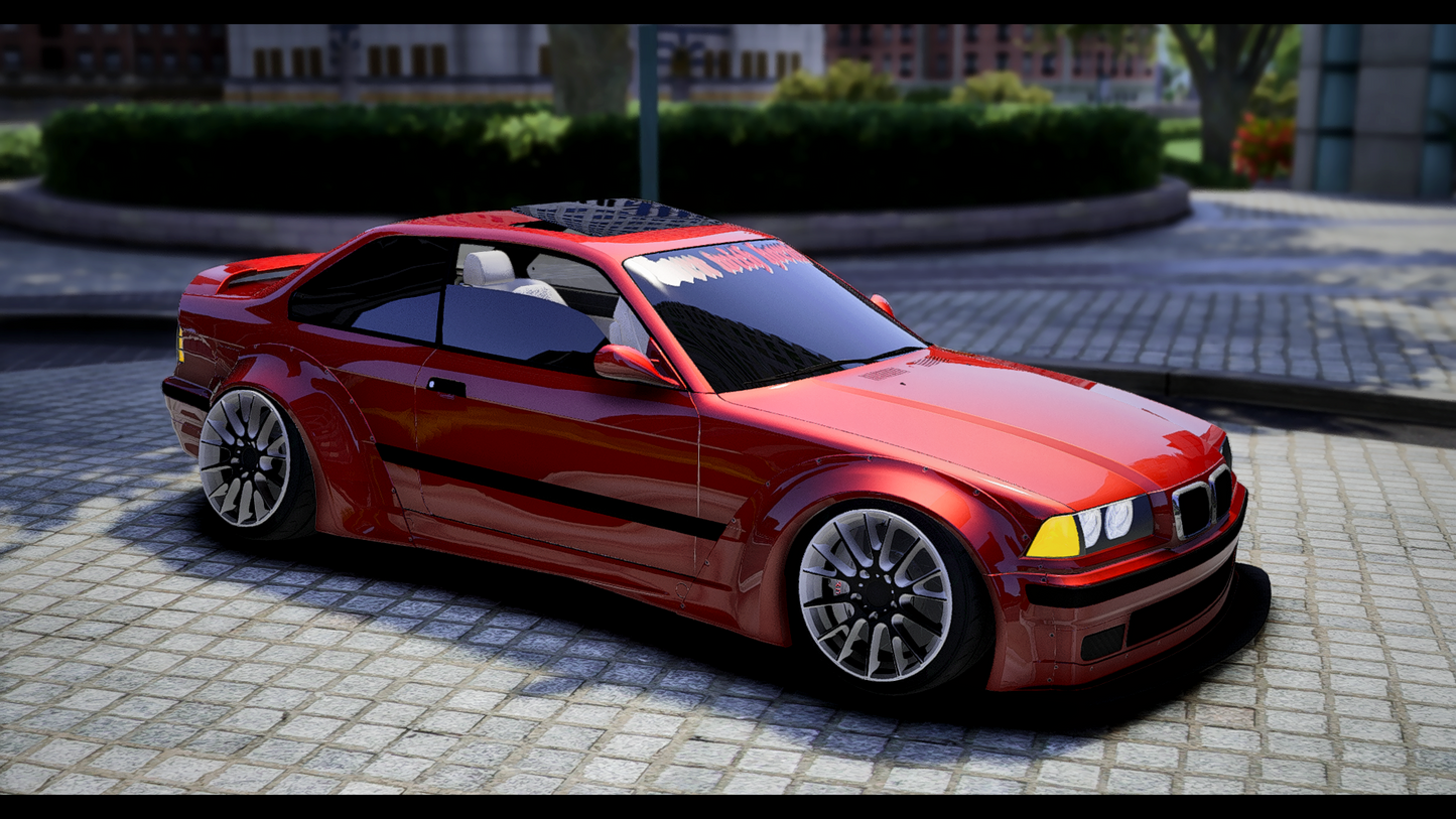 BMW M3 E36 Widebody | Debadged