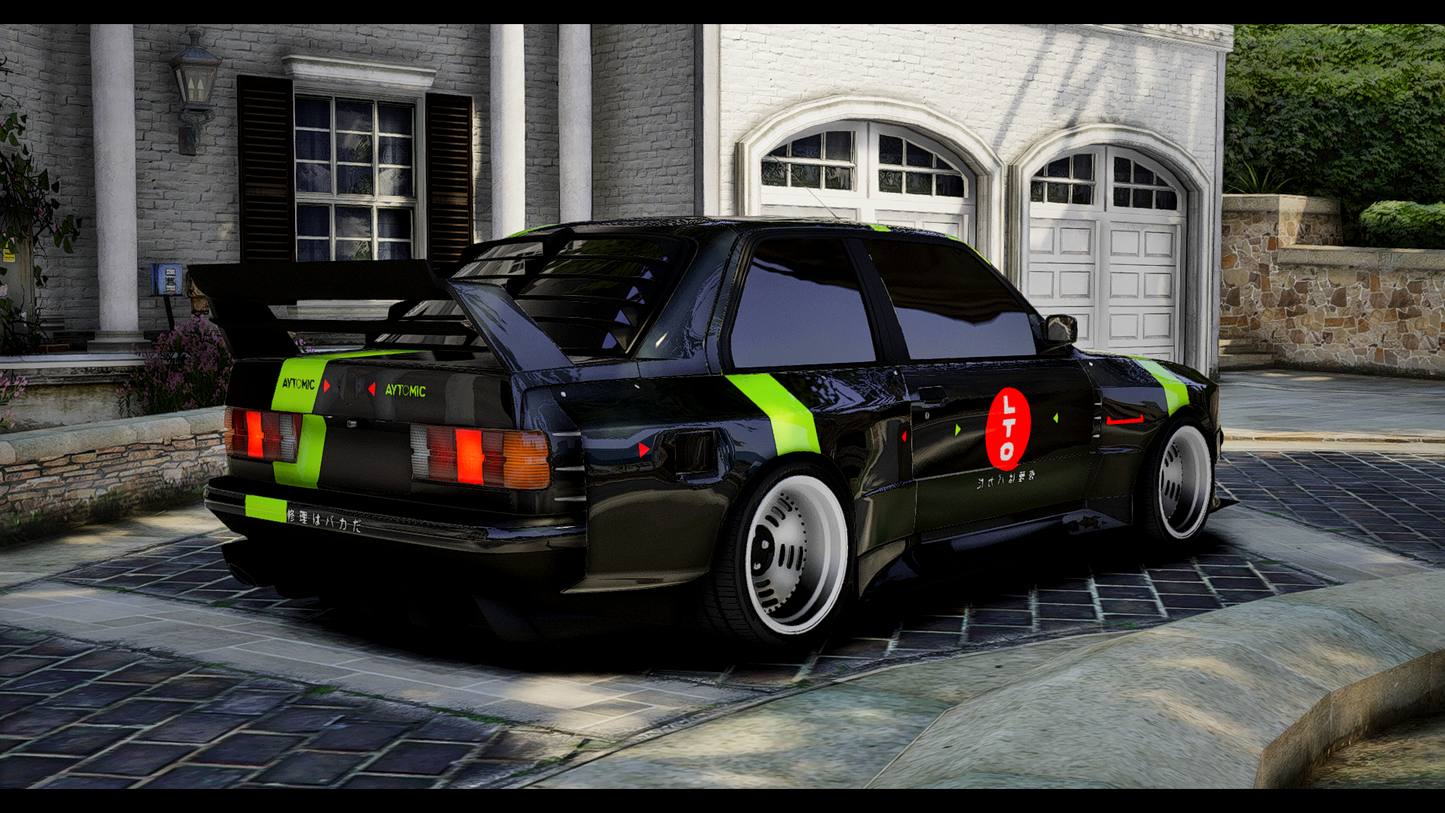 BMW E30 Kyza | Debadged