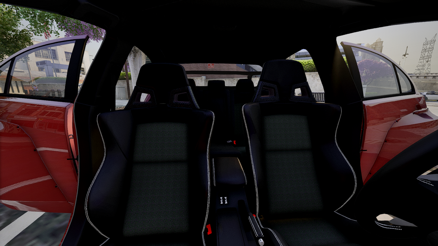 Mitsubishi Evo X PD Modern Lights | Debadged