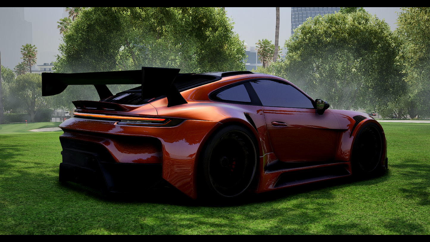 Porsche 992 Vennum Gamma | Debadged