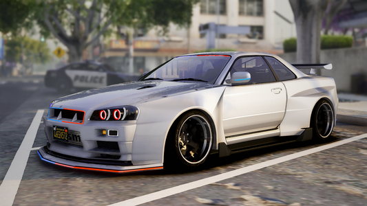Nissan GTR R34 PD Modern Lights | Debadged