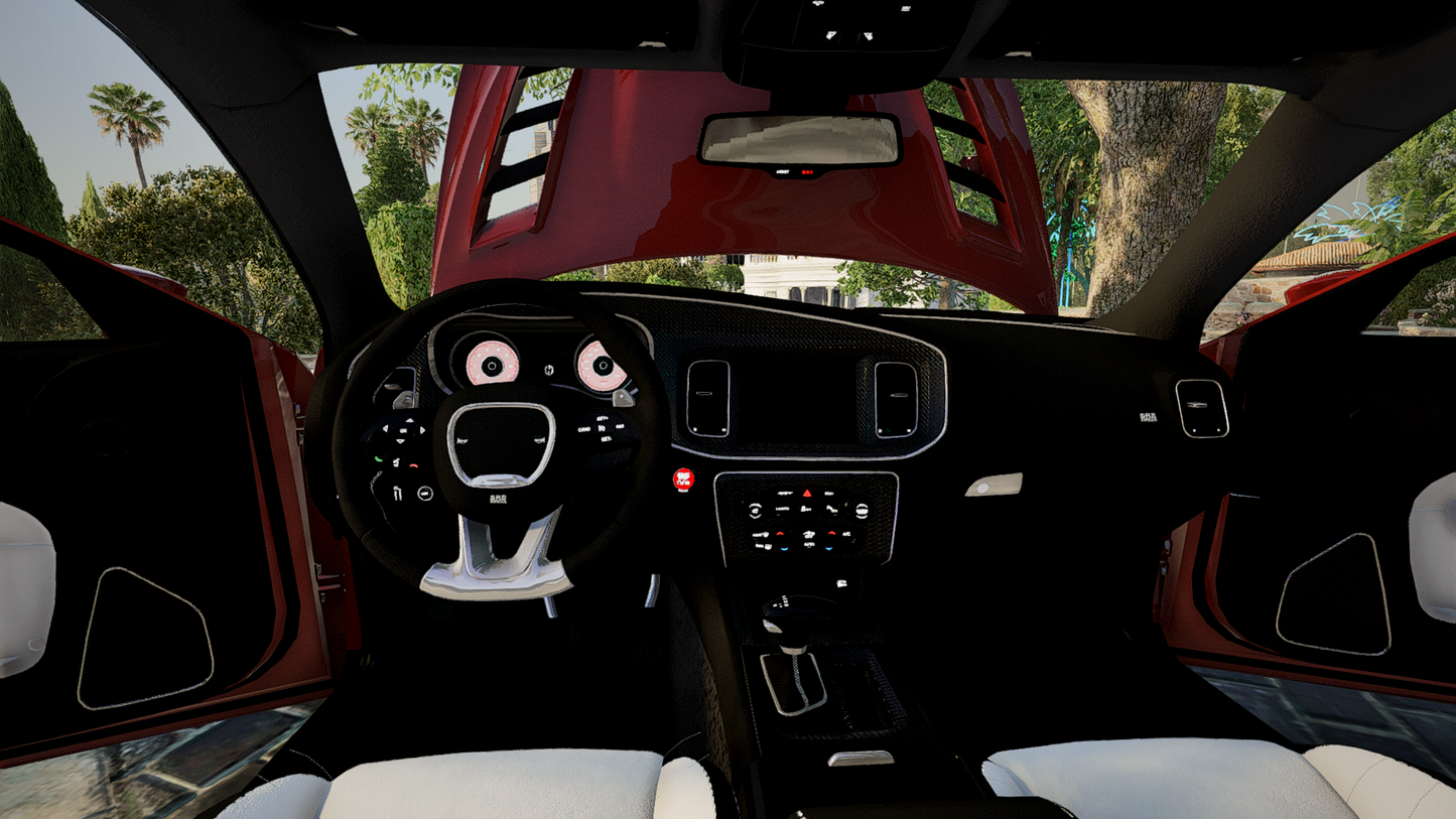 Dodge Charger SRT Wagon Police Modern Lights | Debadged