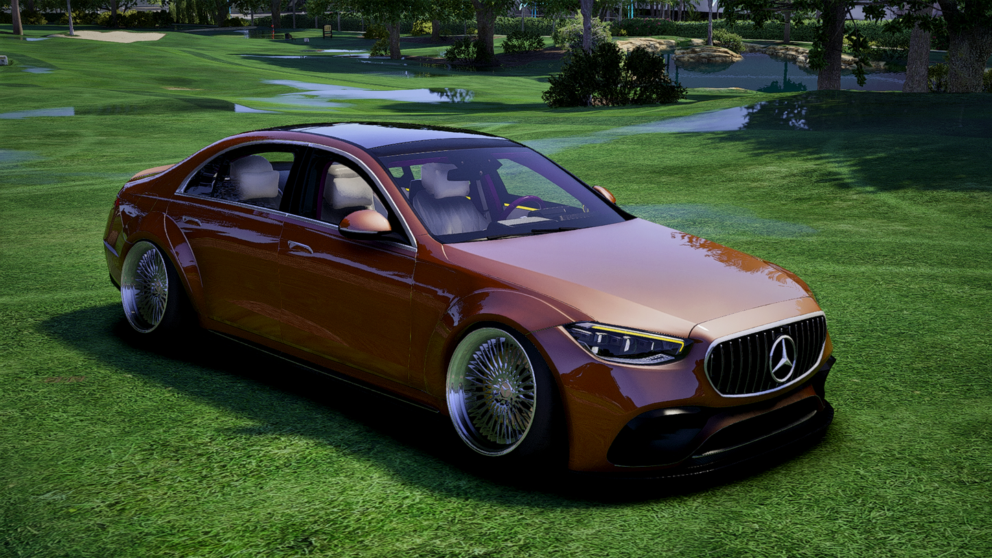 Mercedes S63 AMG Twin Turbo Widebody