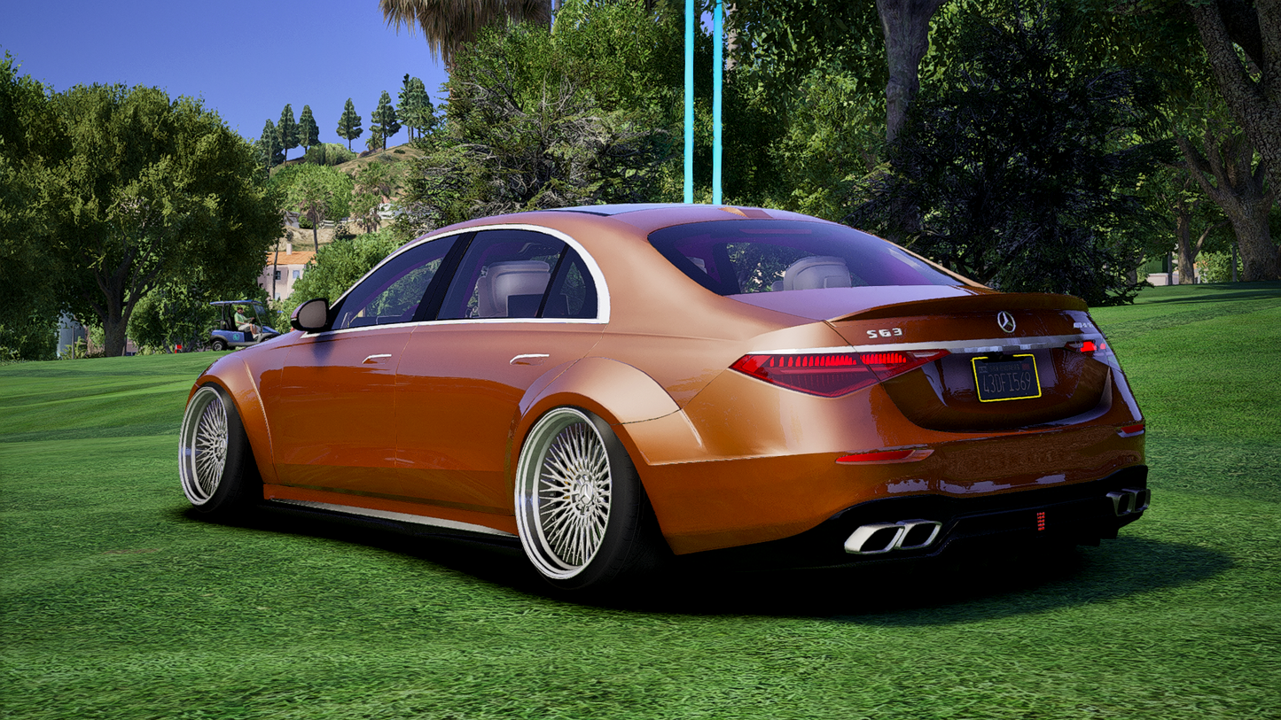 Mercedes S63 AMG Twin Turbo Widebody