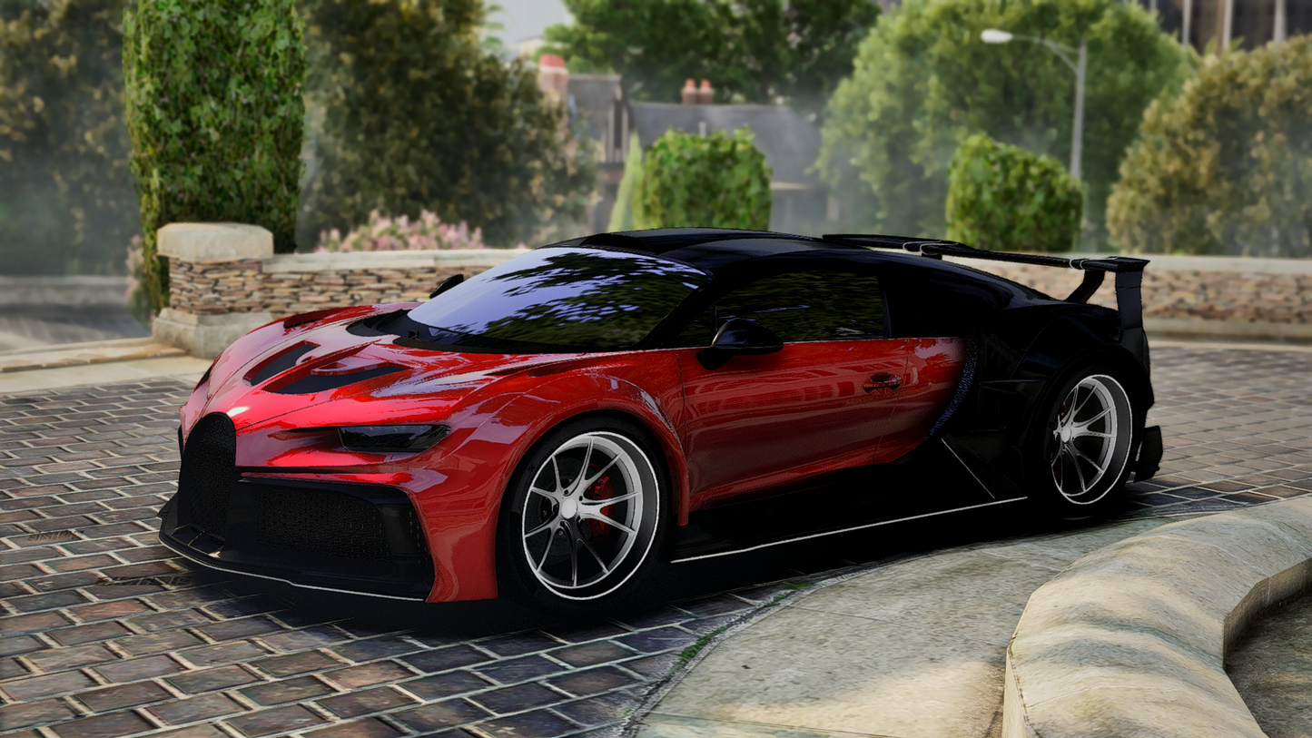 Buggati Chiron Venuum | Debadged