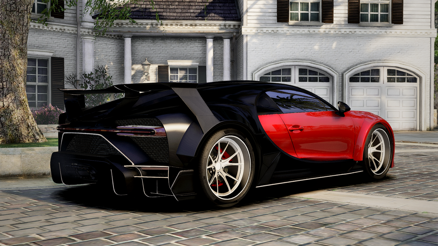 Buggati Chiron Venuum | Debadged