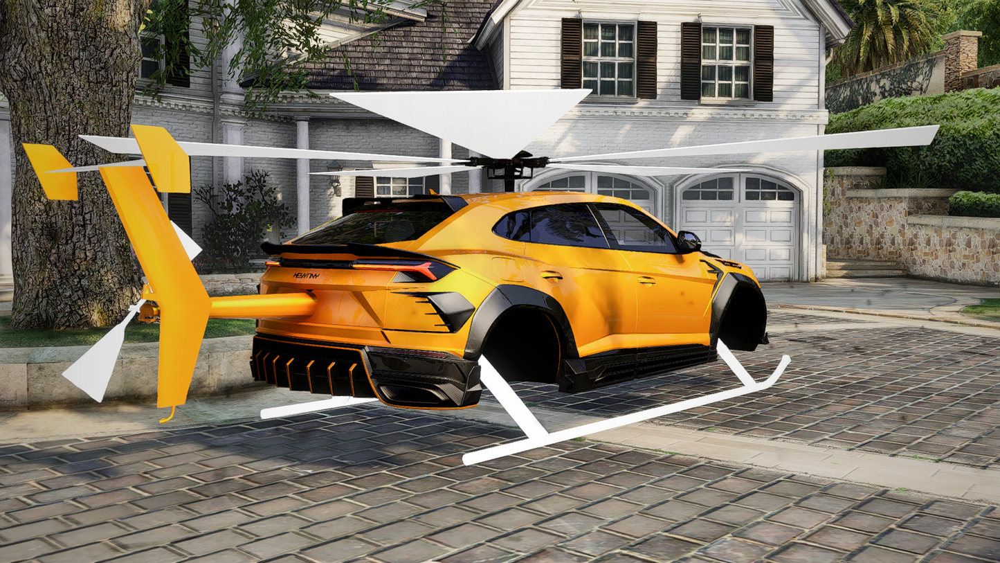 Lamborghini Urus Heli | Debadged