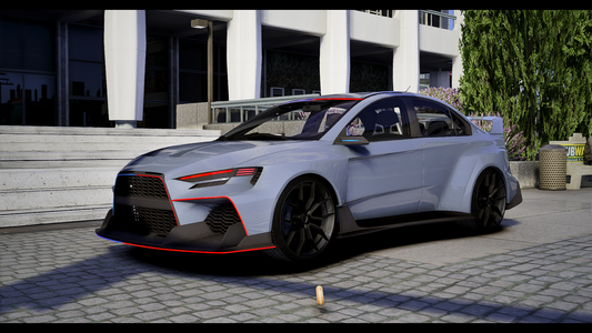 Custom Kuruma Extreme Police Modern Lights