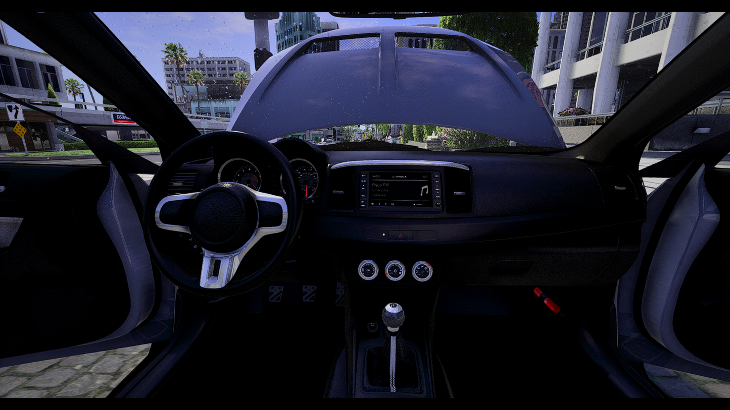 Custom Kuruma Extreme Police Modern Lights