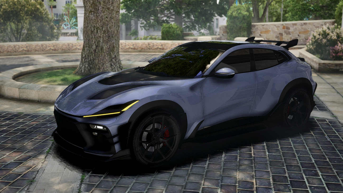 Ferrari Purosangue Keyvany | Debadged