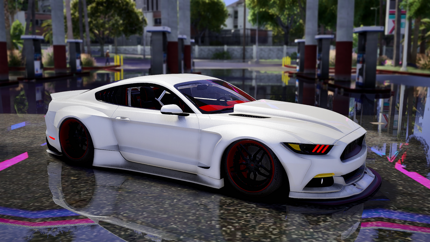 Ford Mustang Widebody V2 | Debadged