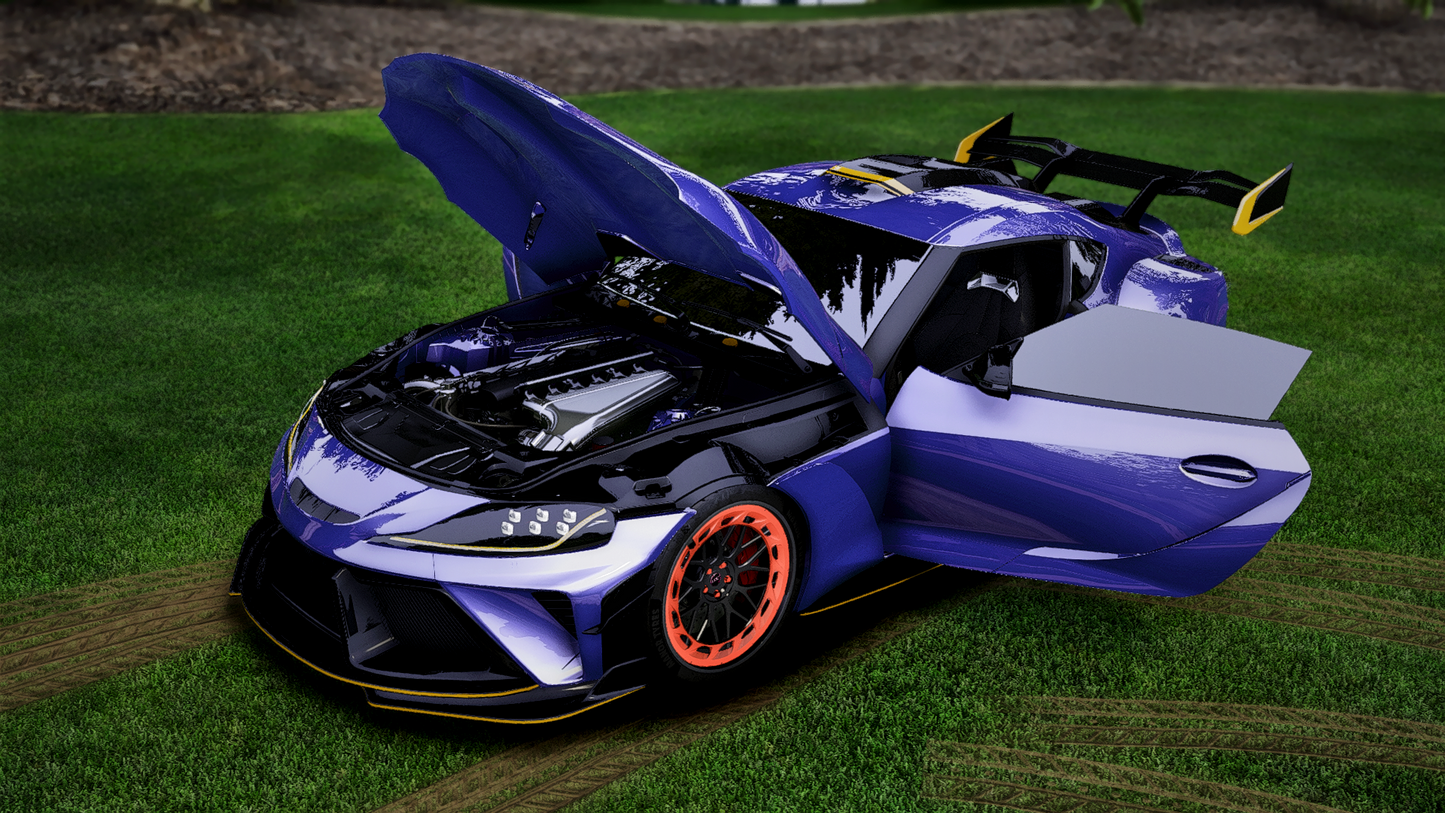 Toyota Supra Robot Craftsman | Debadged