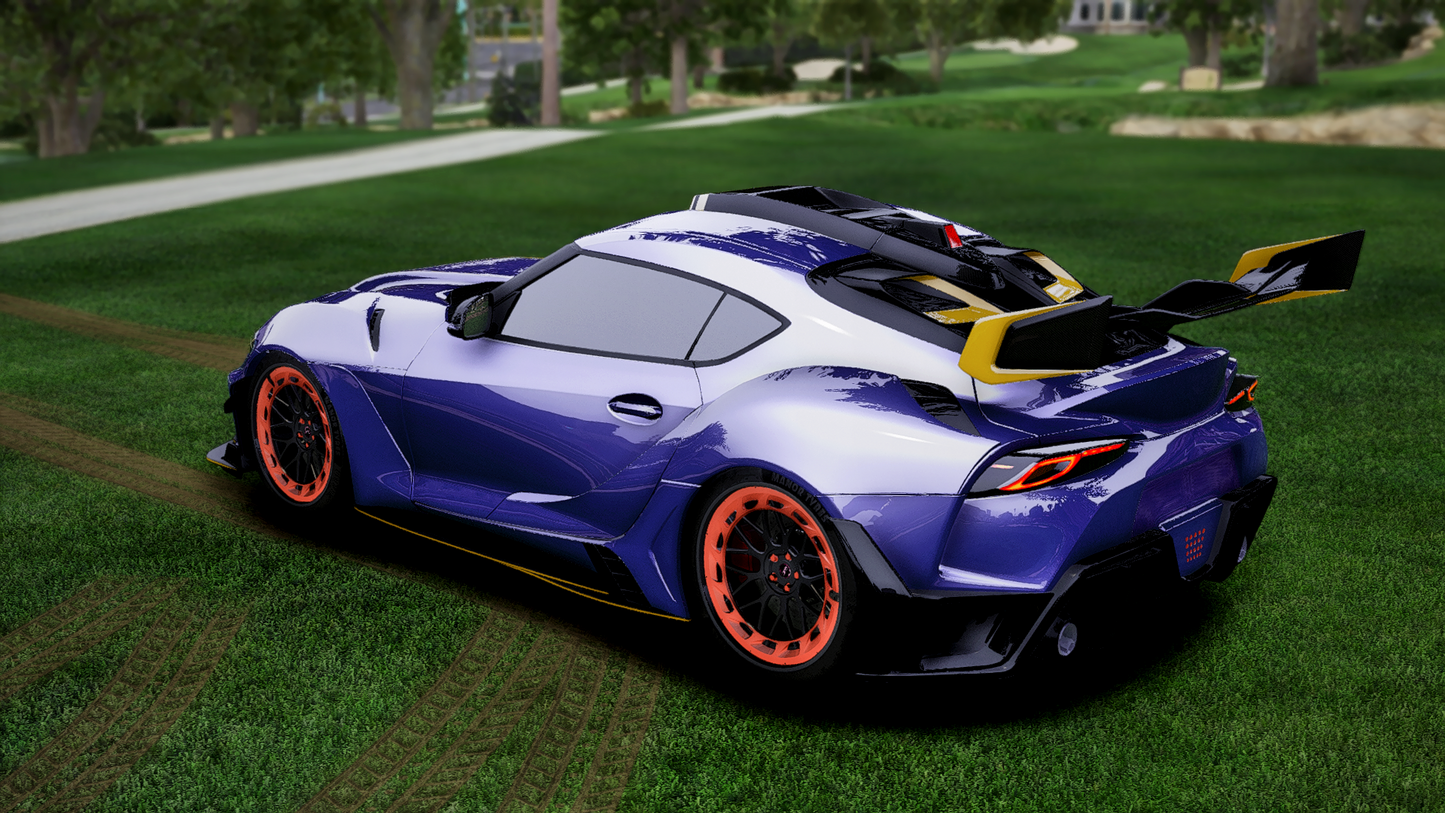 Toyota Supra Robot Craftsman | Debadged