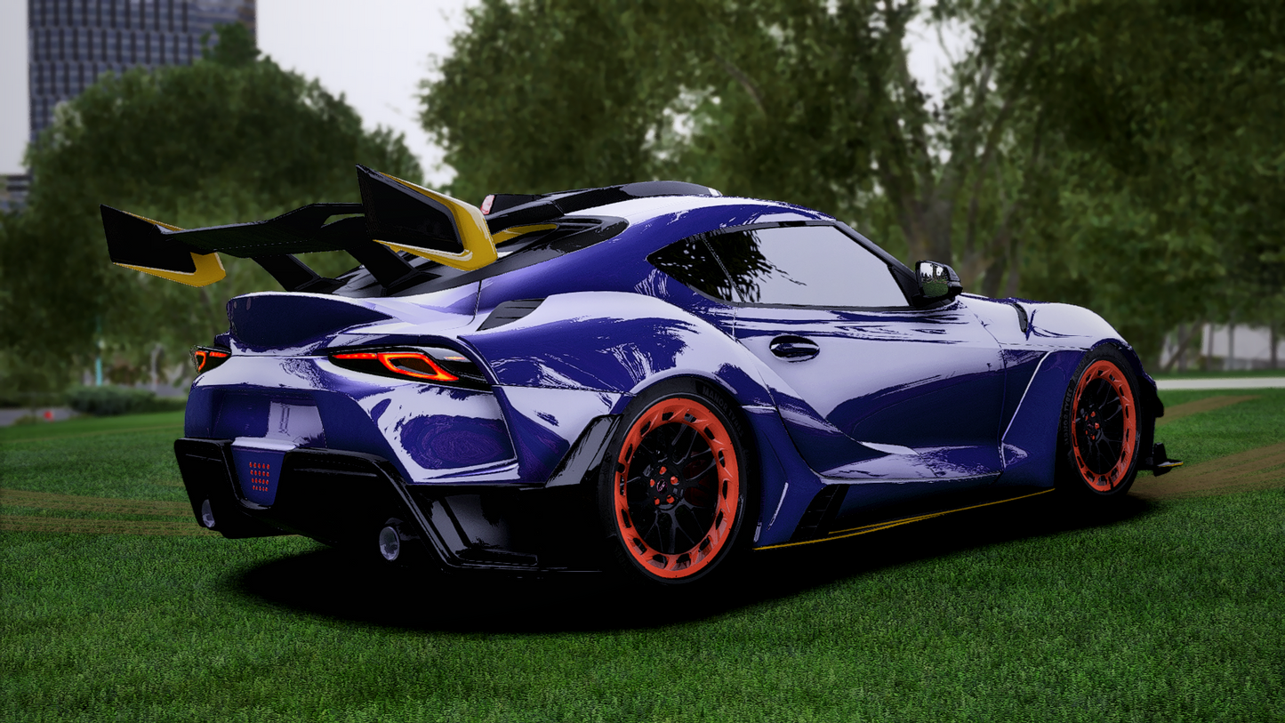 Toyota Supra Robot Craftsman | Debadged