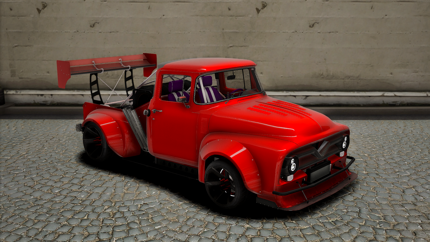 Ford F100 Drift Widebody | Debadged