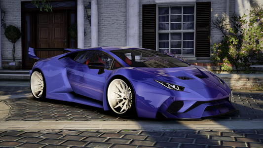 Lamborghini Huracan Liberty Walk Twin Turbo | Debadged