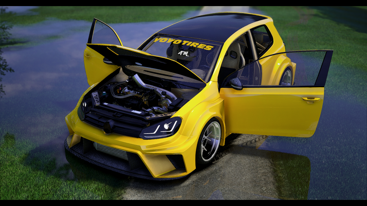 Widebody Volkswagen MK6 Turbo | Debadged