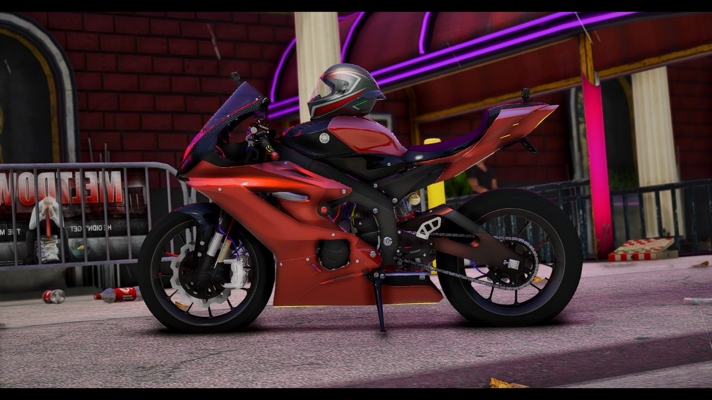 Yamaha R6 Custom Carbon | Debadged