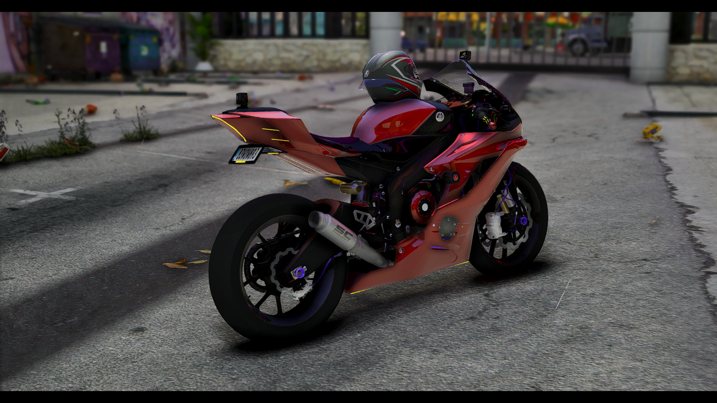 Yamaha R6 Custom Carbon | Debadged