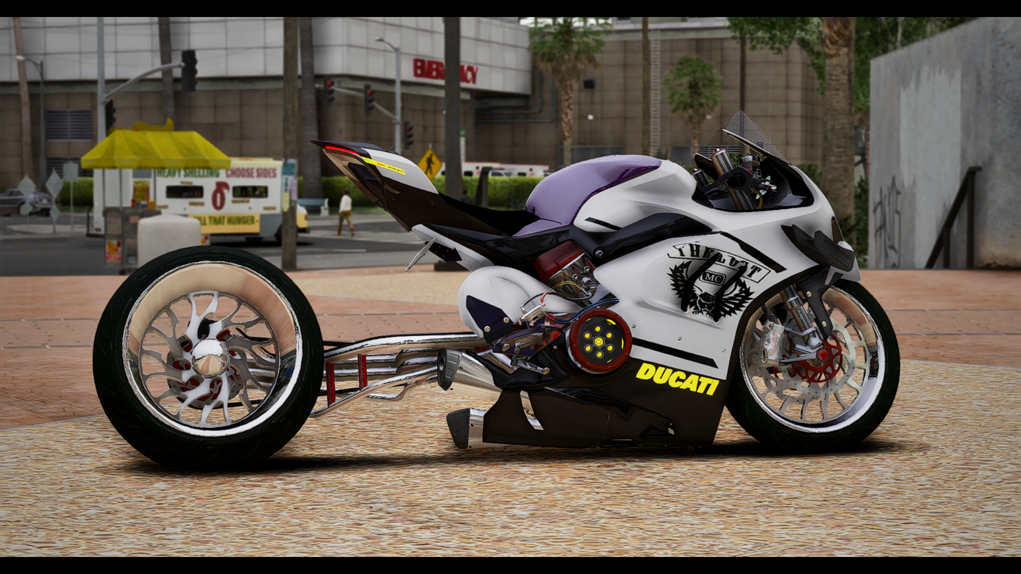 Ducati V4 SL Stretched Drag
