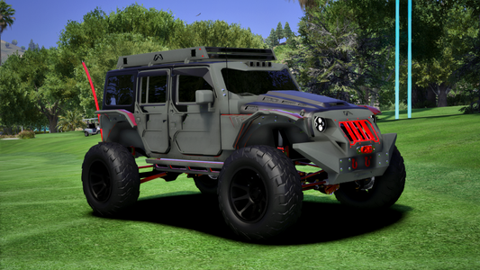 Jeep Armored Custom | Debadged