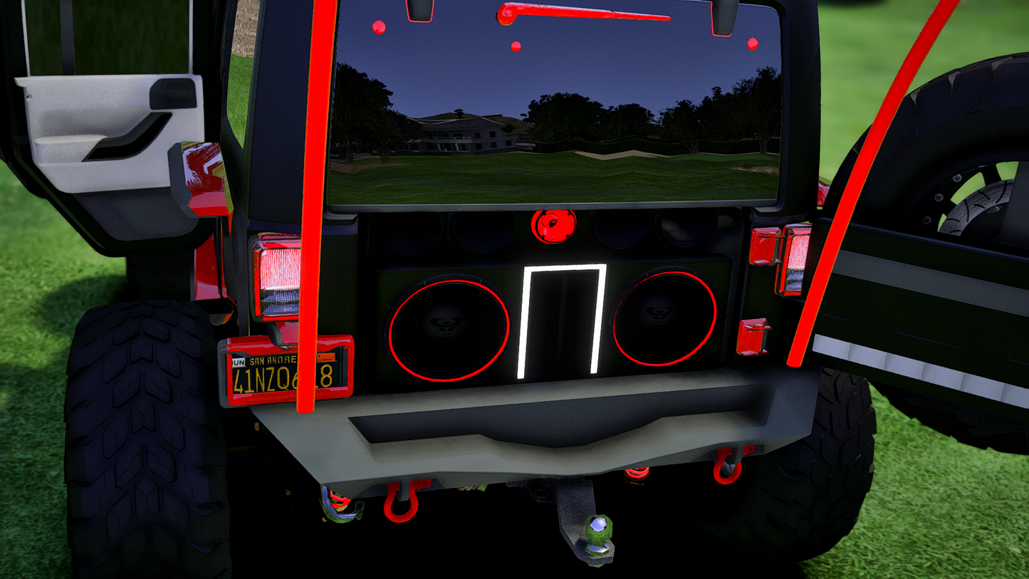 Jeep Armored Custom | Debadged