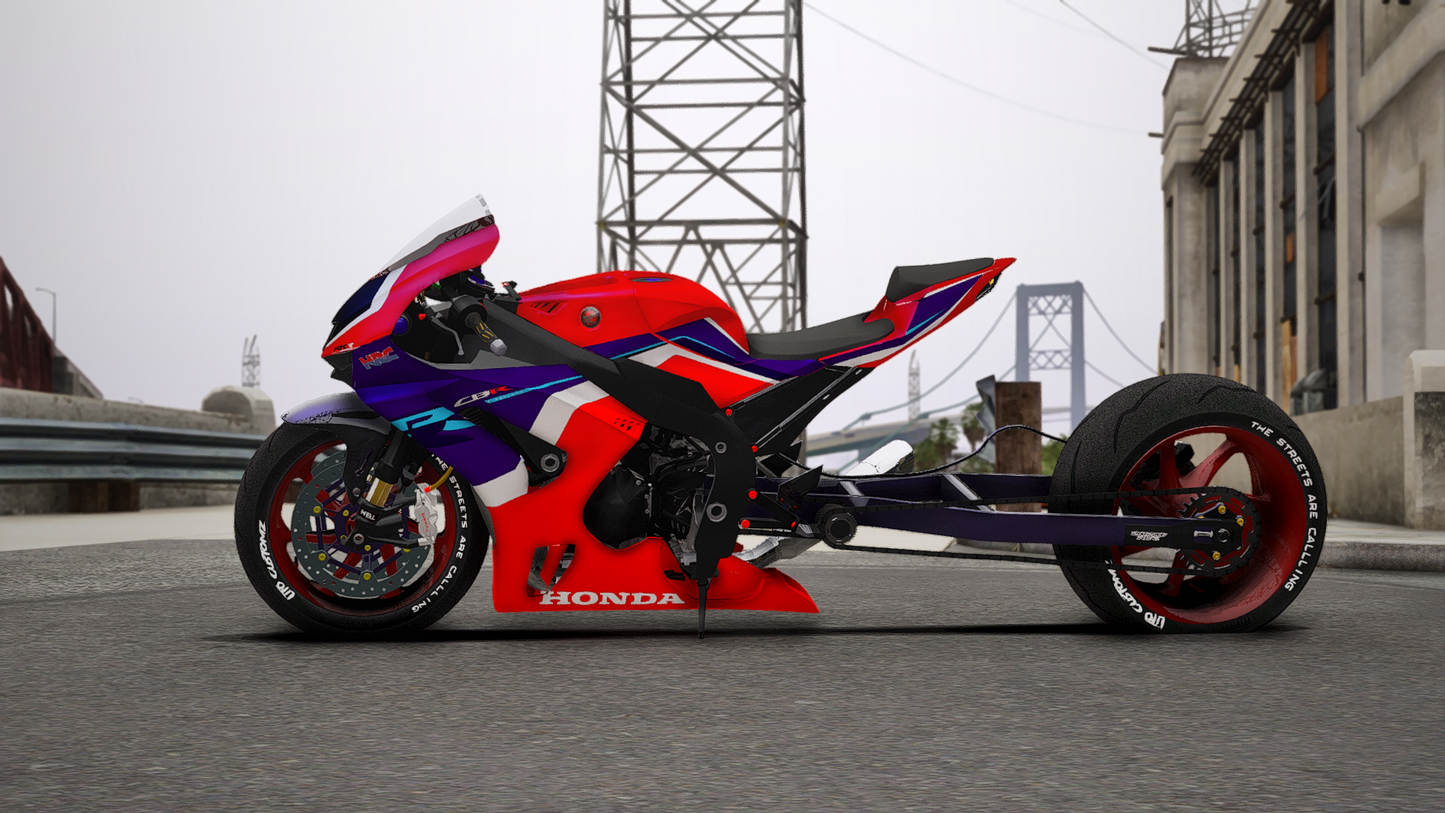 2023 Honda CBR 1000RR Stretched Drag