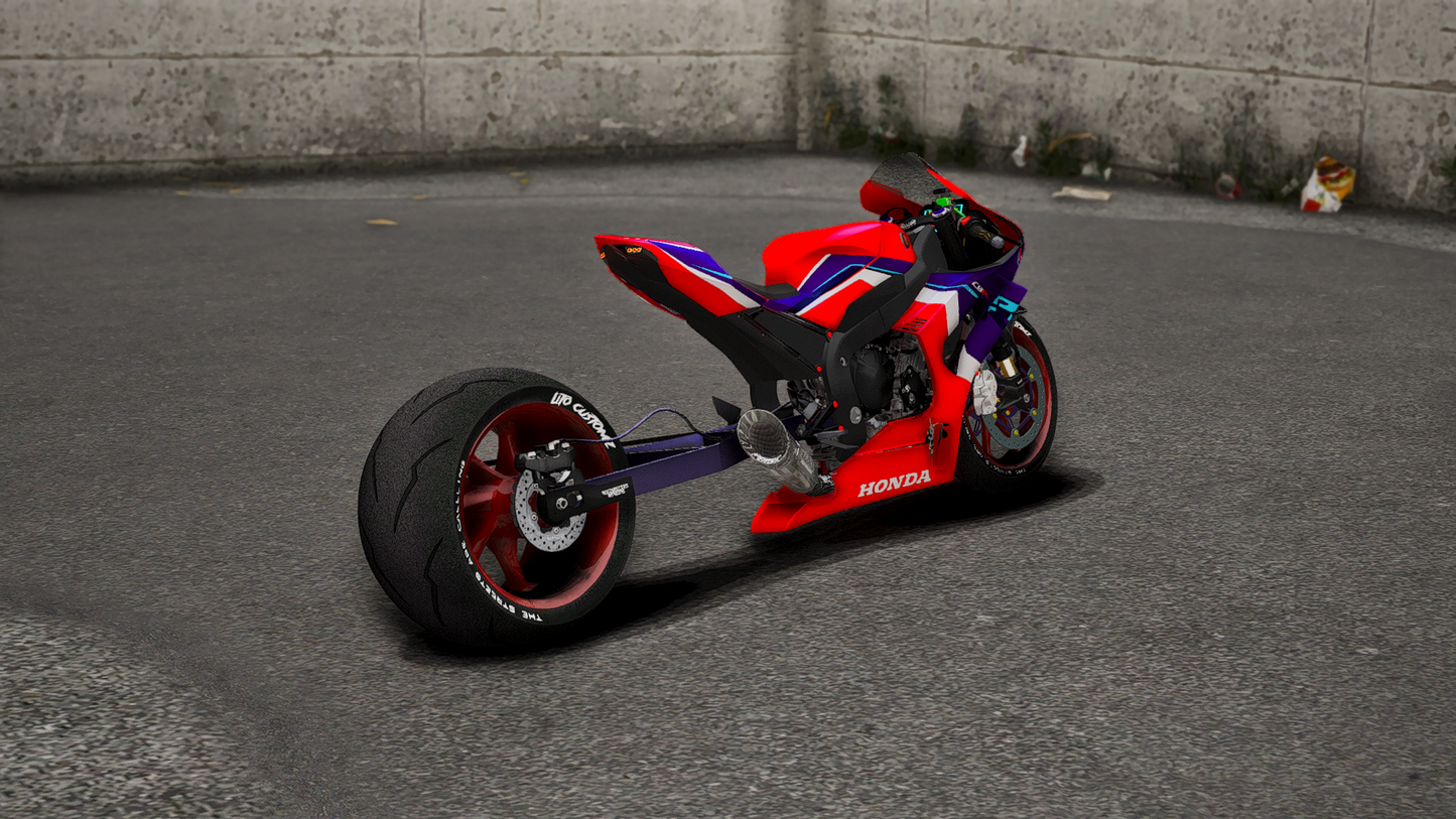 2023 Honda CBR 1000RR Stretched Drag