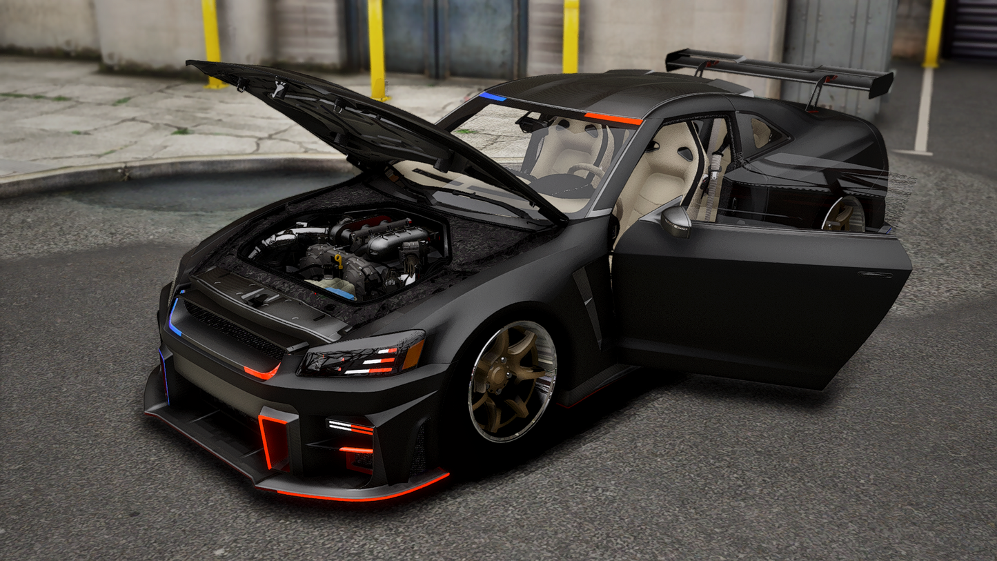 2025 Nissan GTR R36 Modern Lights PD | Debadged