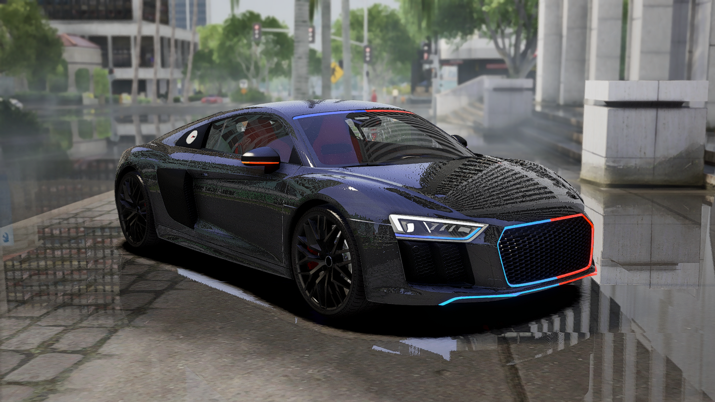 Audi R8 Modern Light PD | Debadged