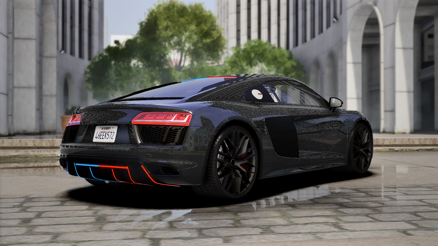 Audi R8 Modern Light PD | Debadged