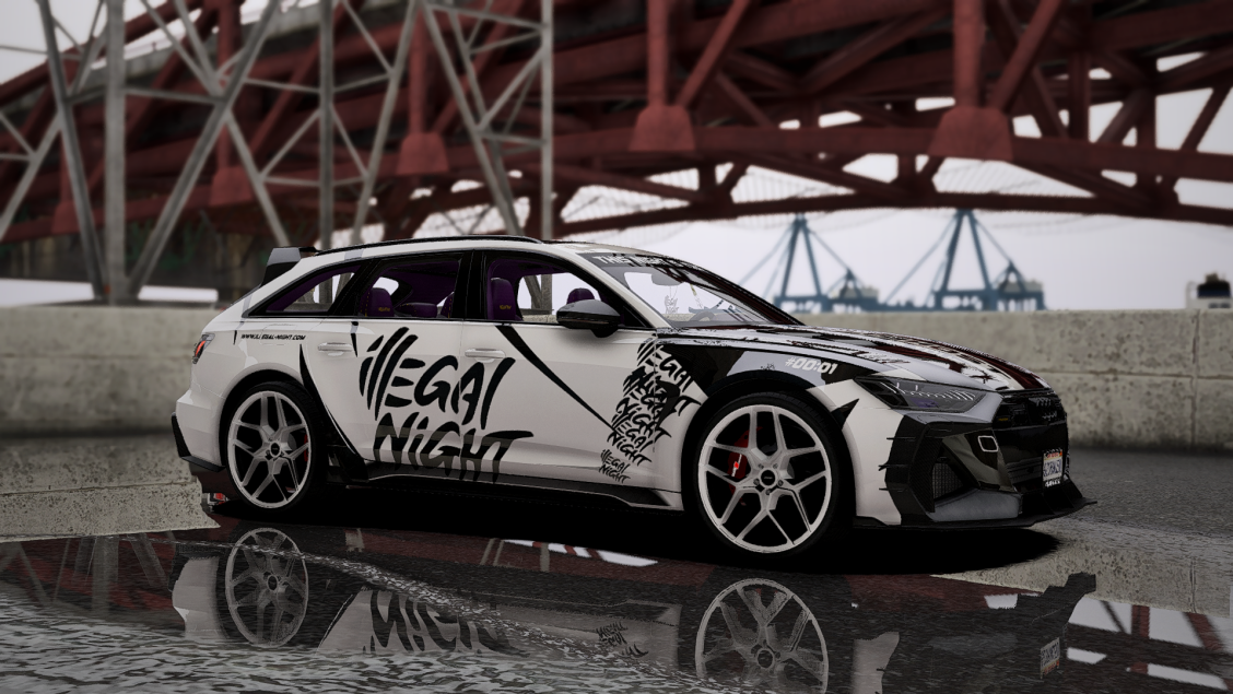 Audi RS6 Keyvany Illegal Night Custom