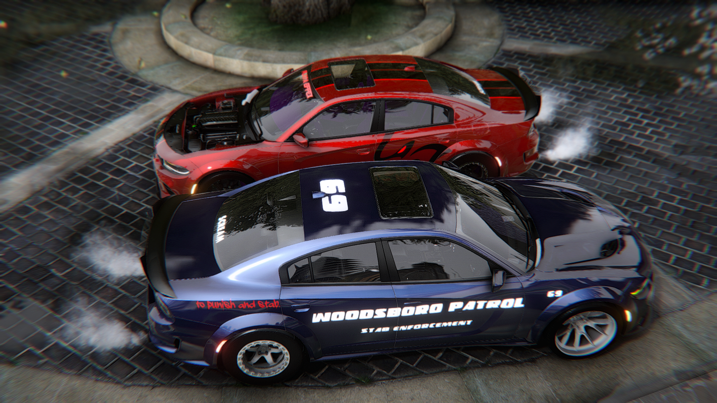 Dodge Charger Hellcat Redeye Drag Customs 2022