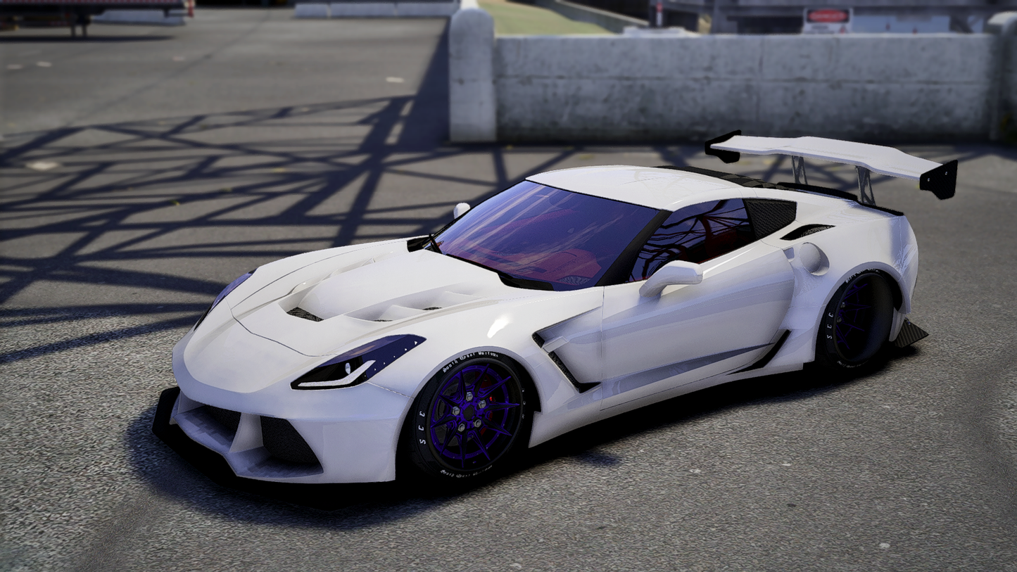 Chevrolet Corvette C7 Widebody 2015 | Debadged