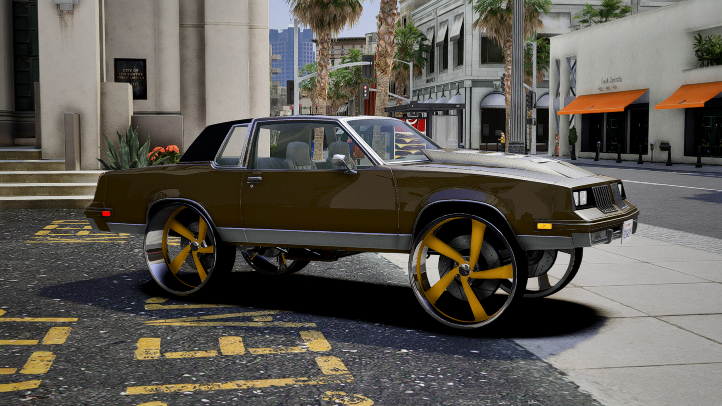 Oldsmobile Cutty Donk | Debadged | Donk