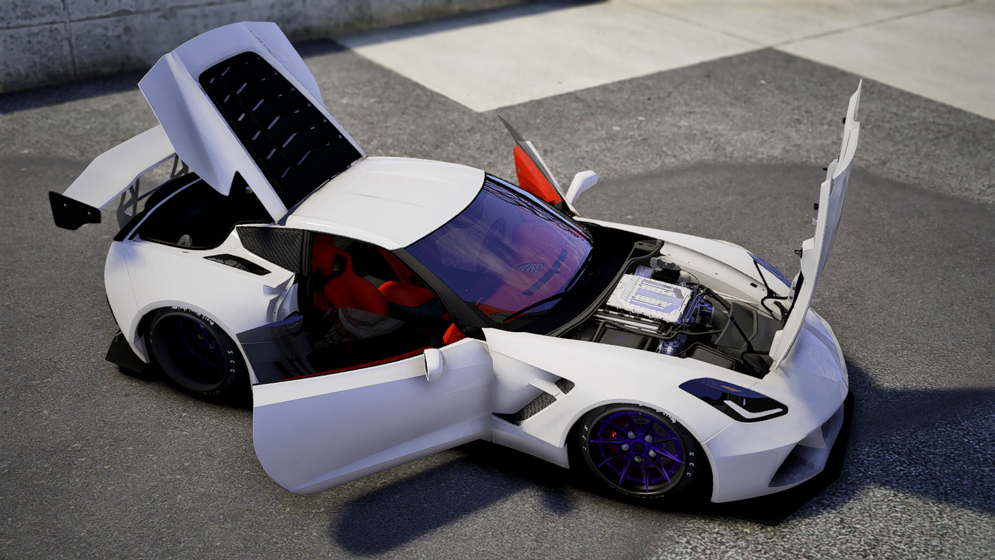 Chevrolet Corvette C7 Widebody 2015 | Debadged