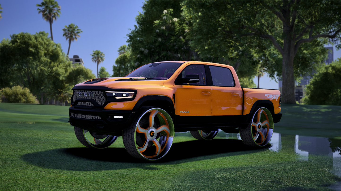 Dodge Ram TRX Forgiato Donk