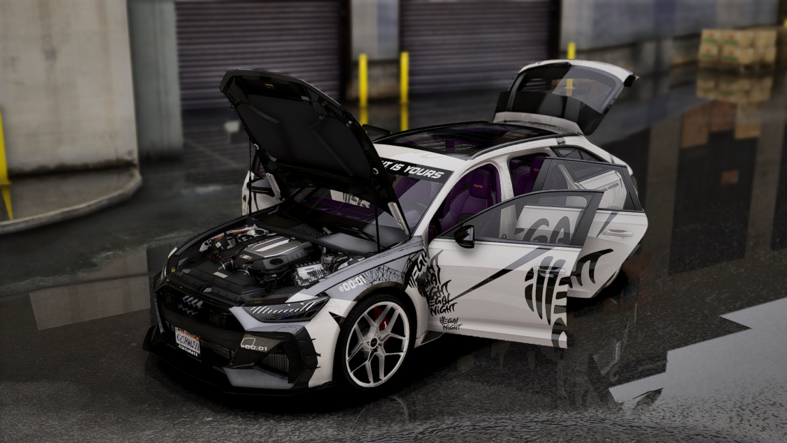 Audi RS6 Keyvany Illegal Night Custom