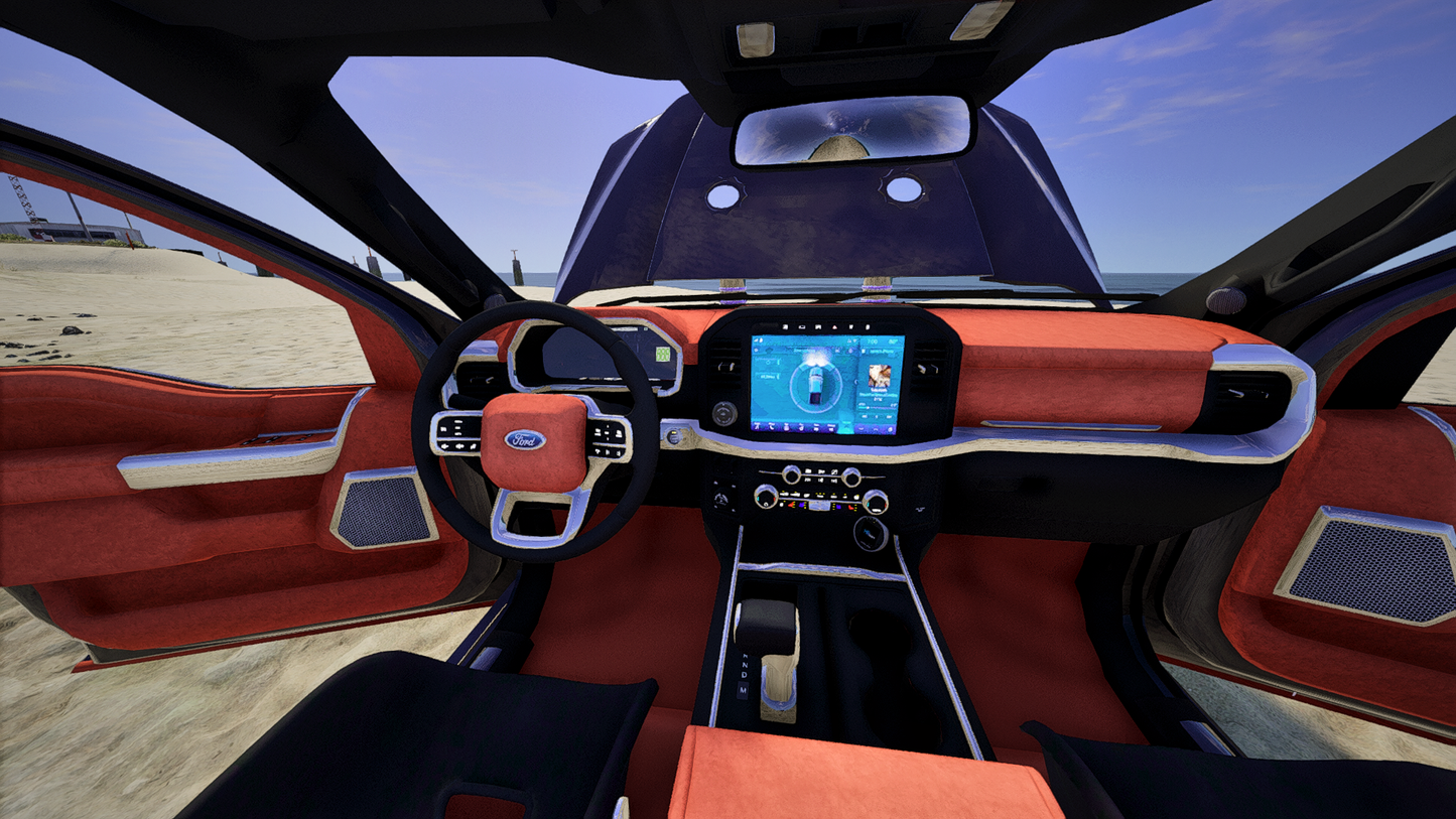 Midnight Ford F150 Twin Turbo Drag V2