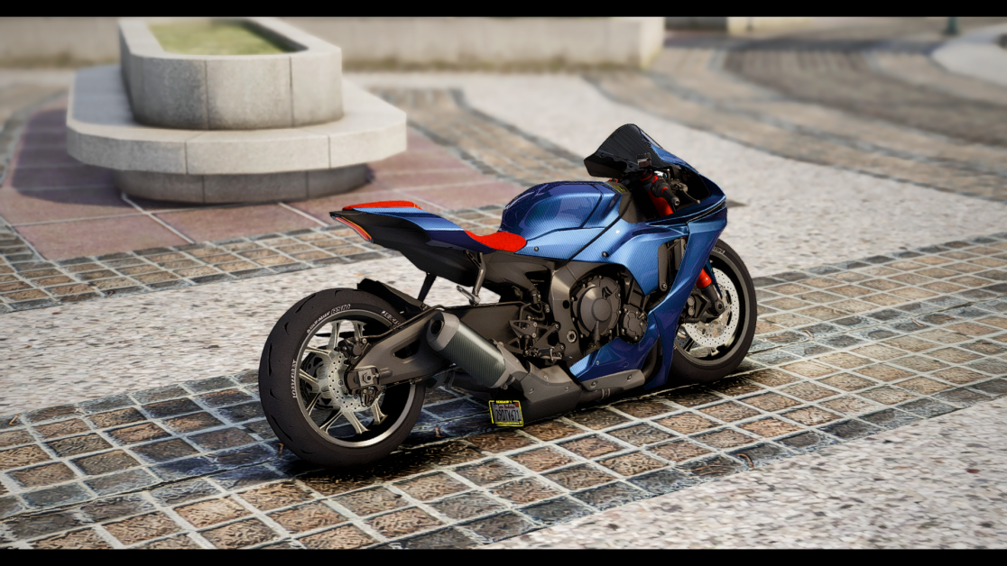 Yamaha R1 Carbon Slammed and Stretched | Debadged