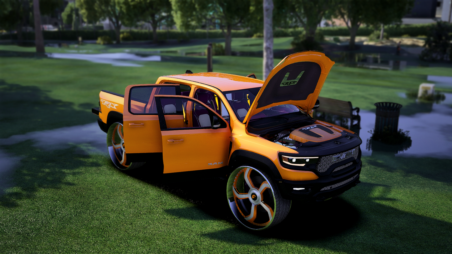 Dodge Ram TRX Forgiato Donk