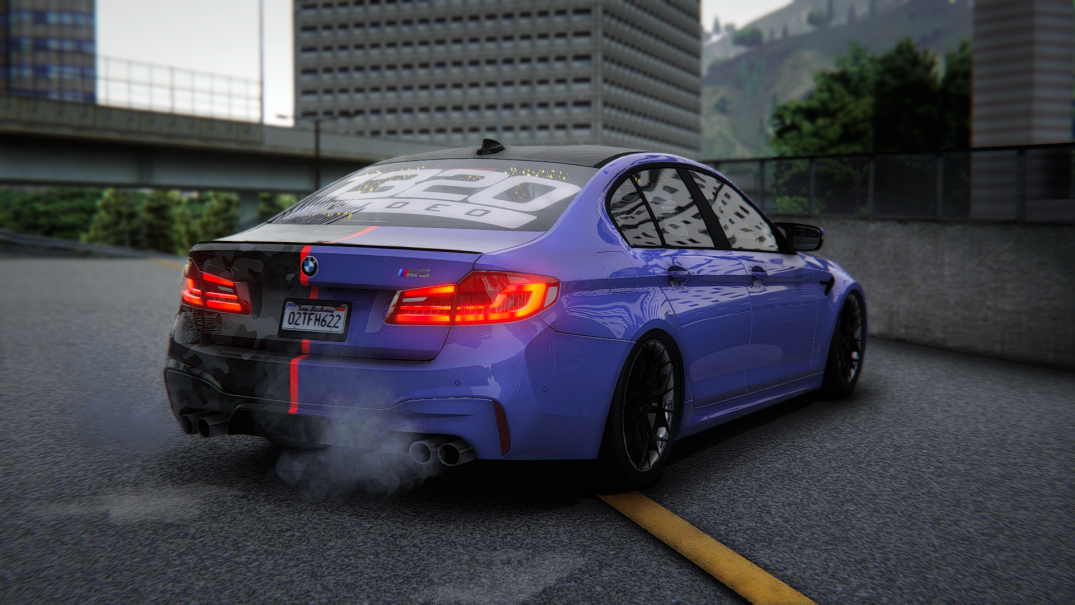BMW M5 Custom Mixed Color Livery 2018