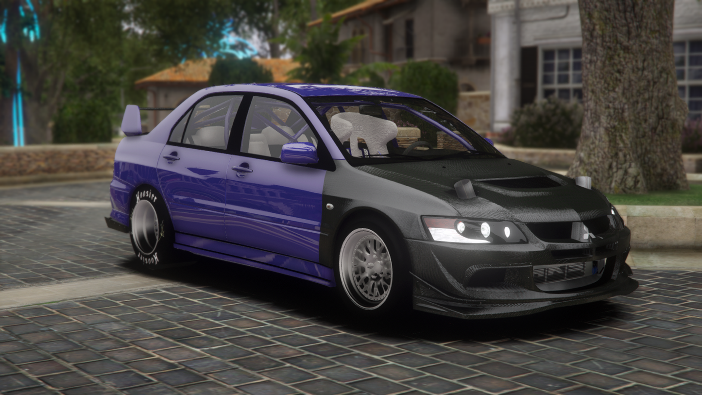 Mitsubishi Evo 9 Twin Turbo Drag